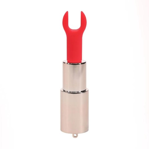 Diamond - Lipstick Vibrator with 4 Attachments - Iridescent Loveline