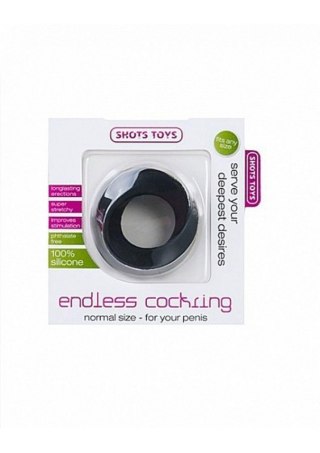 Endless Cockring - Regular - Black Boss of toys