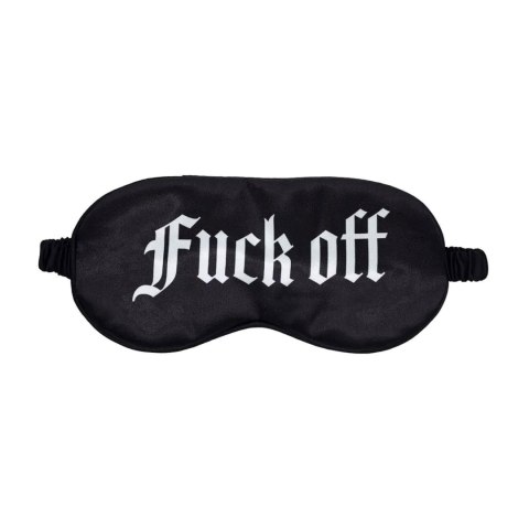 Fuck Off - Printed Satin Mask Ouch!