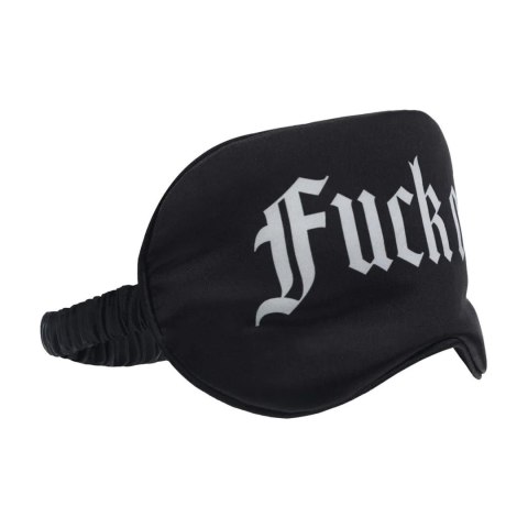 Fuck Off - Printed Satin Mask Ouch!