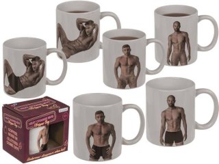 Kubek striptis chłopak efekt termiczny 350ml kamikonka Grajmy razem