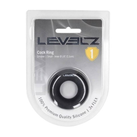 Liquid Silicone Cockring - S - Black Boss of toys