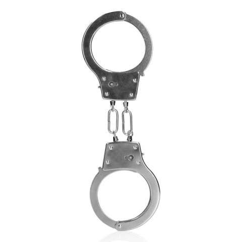 Metal Hand Cuffs - Silver Boss of toys