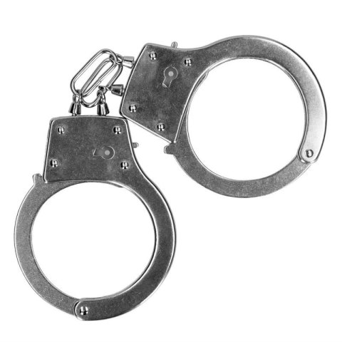 Metal Hand Cuffs - Silver Boss of toys