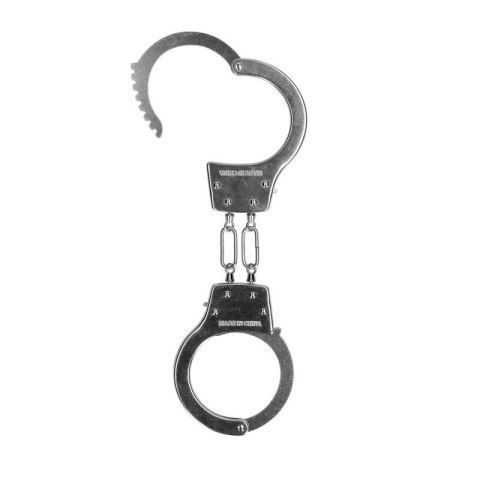 Metal Hand Cuffs - Silver Boss of toys