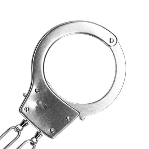 Metal Hand Cuffs - Silver Boss of toys