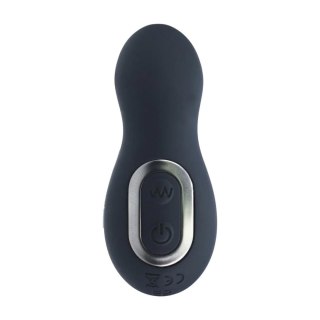 Vibrating and Thrusting Silicone Prostate Massager - Black Levelz