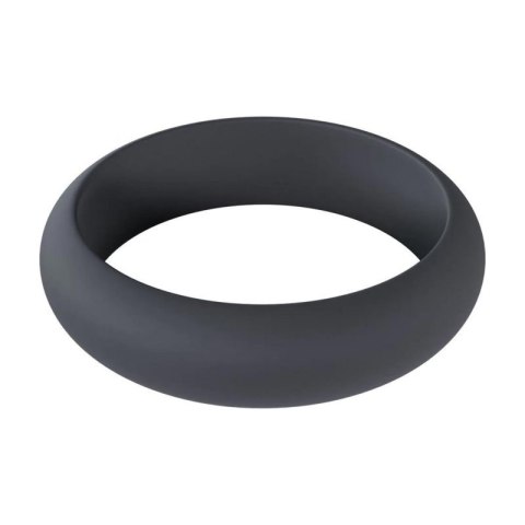 Wide O Silicone Cockring - S - 30mm - Black Boss of toys