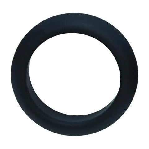 Wide O Silicone Cockring - S - 30mm - Black Boss of toys