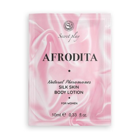 AFRODITA SILK SKIN BODY LOTION 4 ML Secret Play - FEMARVI S.L.