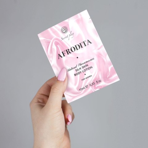 AFRODITA SILK SKIN BODY LOTION 4 ML Secret Play - FEMARVI S.L.