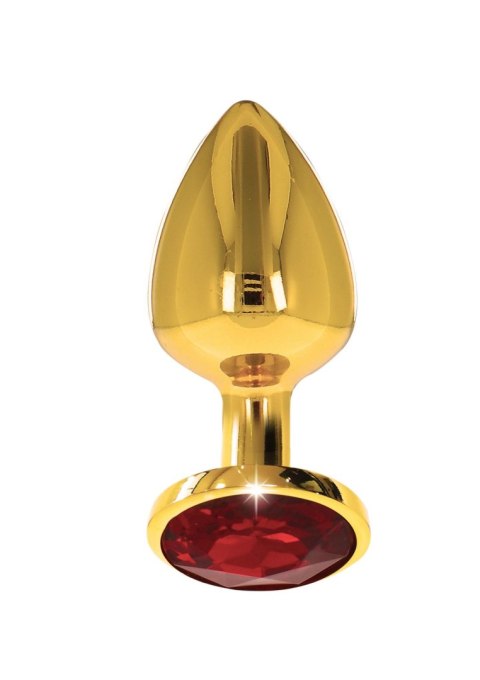Butt Plug With Diamond Jewel M Gold SCALA