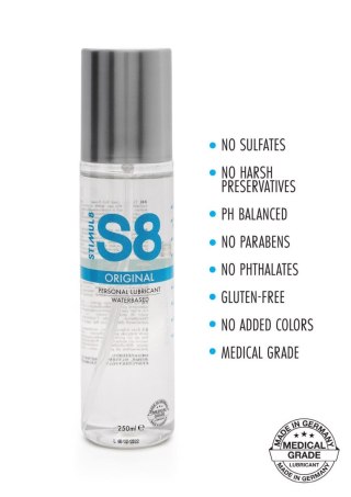 S8 Waterbased Lube 250ml Original SCALA