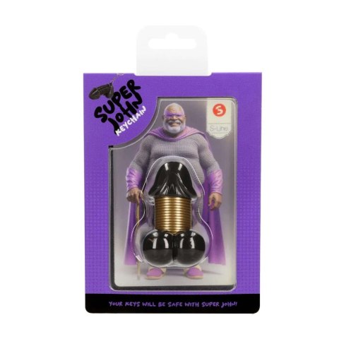Super John - Keychain - Black SHOTS