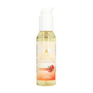 Warming Massage Oil with Pommegranate - 3.4 fl oz / 100 ml SHOTS