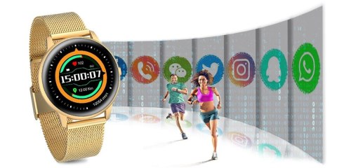 Damski SMARTWATCH G.Rossi SW015-5 Złoty G.Rossi
