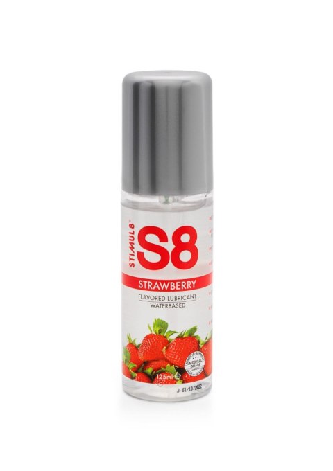 Lubrykant smakowy S8 truskawkowy 125 ml Stimul8 S8
