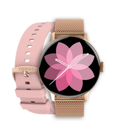 Smartwatch Damski GIEWONT Różowe Złoto GW330-1 Giewont