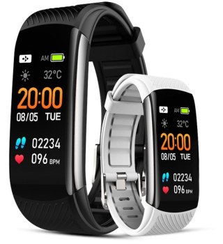 Smartwatch GIEWONT Czarno Biały 2 Paski GW200-2 Giewont