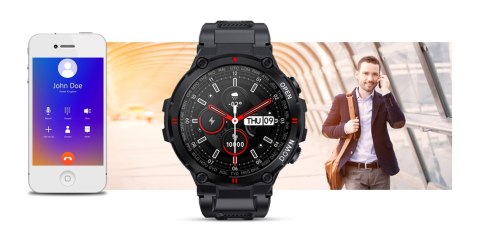 Smartwatch GIEWONT Czarny GW430-1 Giewont