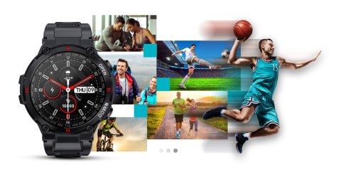 Smartwatch GIEWONT Czarny GW430-1 Giewont