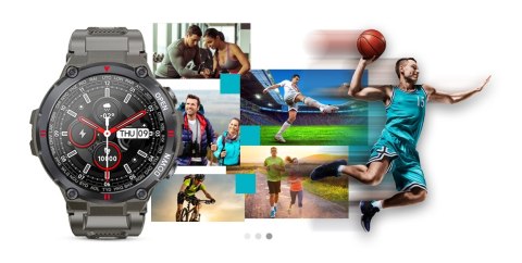 Smartwatch GIEWONT Szary GW430-2 Giewont