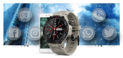 Smartwatch GIEWONT Szary GW430-2 Giewont