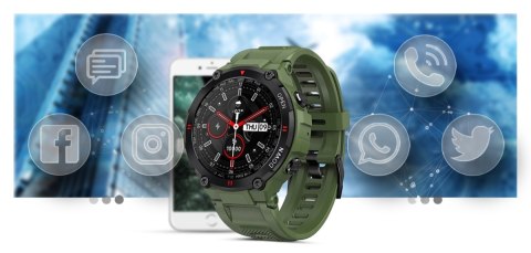 Smartwatch GIEWONT Zielony GW430-3 Giewont