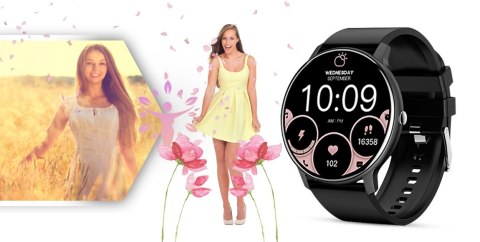 Smartwatch GIEWONT Czarny GW120-2 Pro Giewont