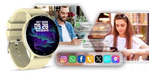 Smartwatch GIEWONT Ecru GW120-6 Giewont