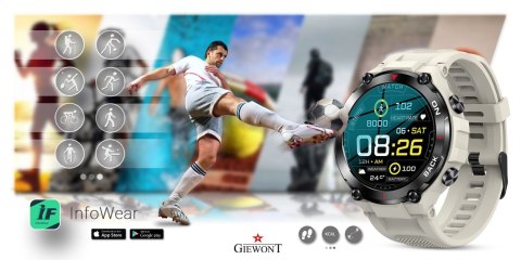 Smartwatch GIEWONT Pionier GPS GW460-3 - Light Stone Giewont