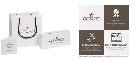 Smartwatch GIEWONT Vertex SmartCall GW450-2 Carbon/Carbon Leather Giewont