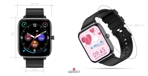 Smartwatch Giewont Czarny GW230-2 Giewont