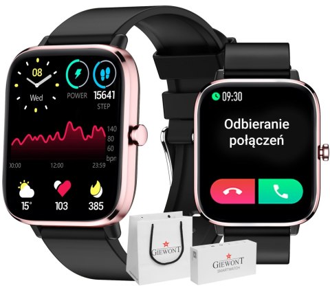 Smartwatch Giewont Różowo-Czarny GW230-3 Giewont