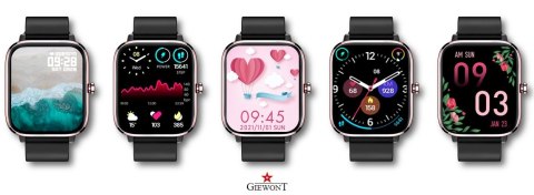 Smartwatch Giewont Różowo-Czarny GW230-3 Giewont