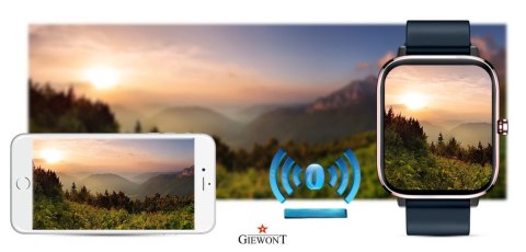 Smartwatch Giewont Różowo-Granatowy GW230-5 Giewont