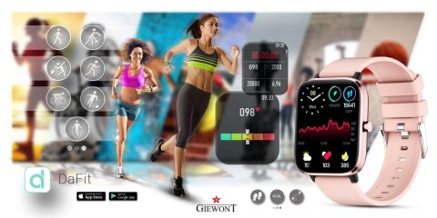 Smartwatch Giewont Różowy GW230-1  Giewont