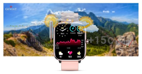 Smartwatch Giewont Różowy GW230-1  Giewont