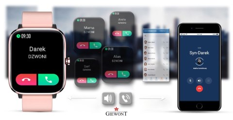Smartwatch Giewont Różowy GW230-1  Giewont