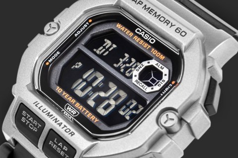Zegarek CASIO WS-1400H-1BVEF + BOX Unisex CASIO
