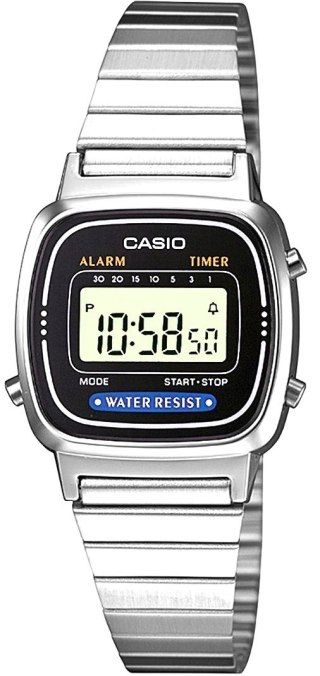 Zegarek Damski CASIO LA670WD-1DF + BOX CASIO