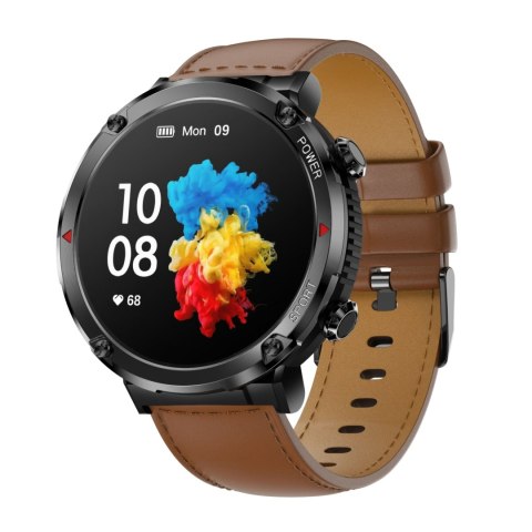 Smartwatch Gravity GT21-4 + Czarny Pasek Silikonowy Gravity