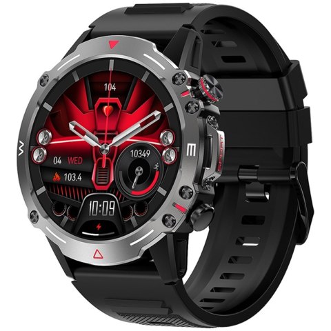 Smartwatch VELTORI VT110-1 Czarny Pasek Silikonowy VELTORI