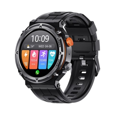 Smartwatch VELTORI VT130-1 Czarny Pasek Silikonowy VELTORI