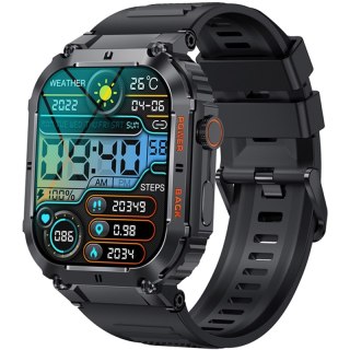 Smartwatch VELTORI VT200-1 Czarny Pasek Silikonowy VELTORI