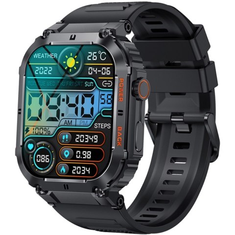 Smartwatch VELTORI VT200-1 Czarny Pasek Silikonowy VELTORI
