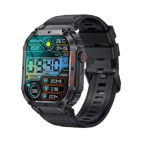 Smartwatch VELTORI VT200-1 Czarny Pasek Silikonowy VELTORI