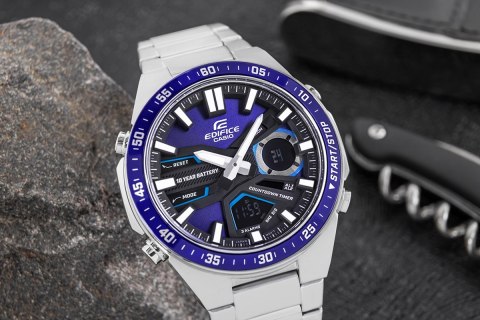 Zegarek Męski CASIO EDIFICE EFV-C110D-2AVEF + BOX CASIO