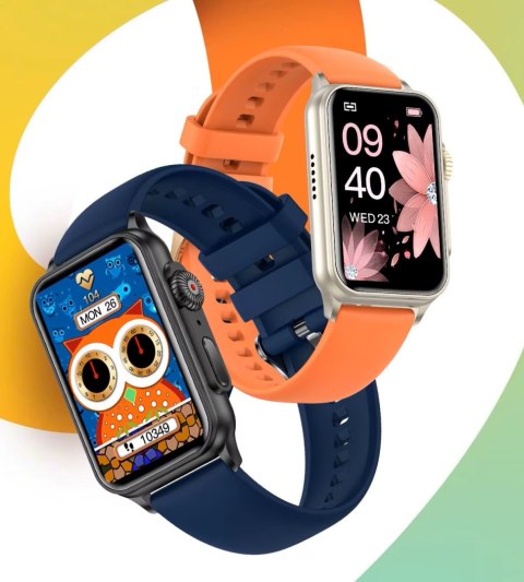 Smartwatch Damski RUBICON RNCF06 Black SMARUB222 RUBICON