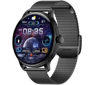 Smartwatch Damski Rubicon RNCF35 BLACK Bransoleta + Pasek RUBICON